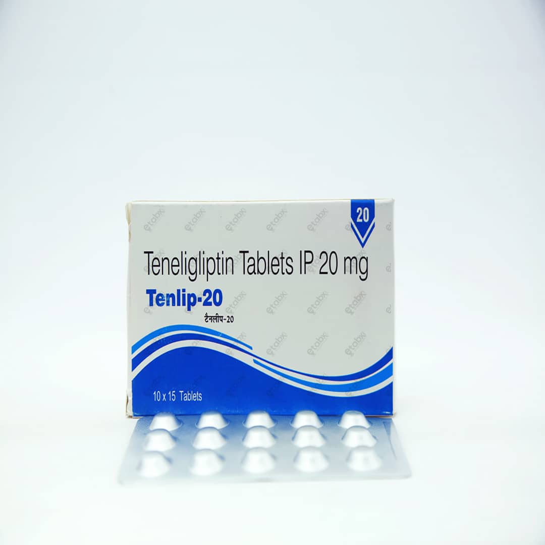 Tenlip 20mg Tablets 15's – Diabetes Treatment Tablets