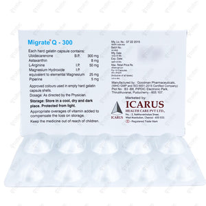 Migrate Q 300mg 10's