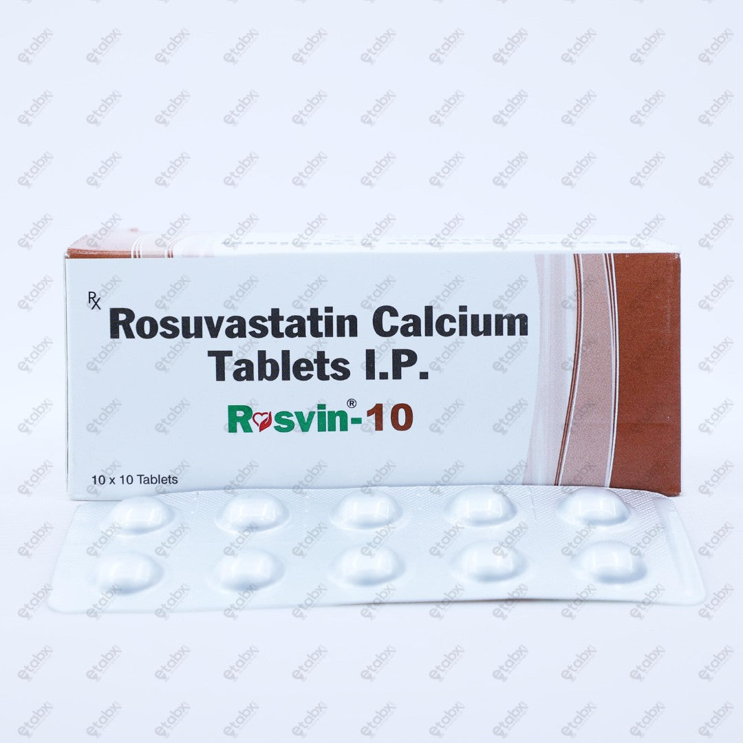 Rosvin 10mg Tablets 10's