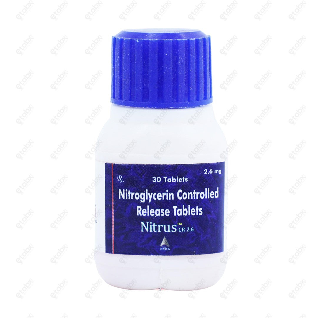 NITRUS CR 2.6mg Tablets (30's)