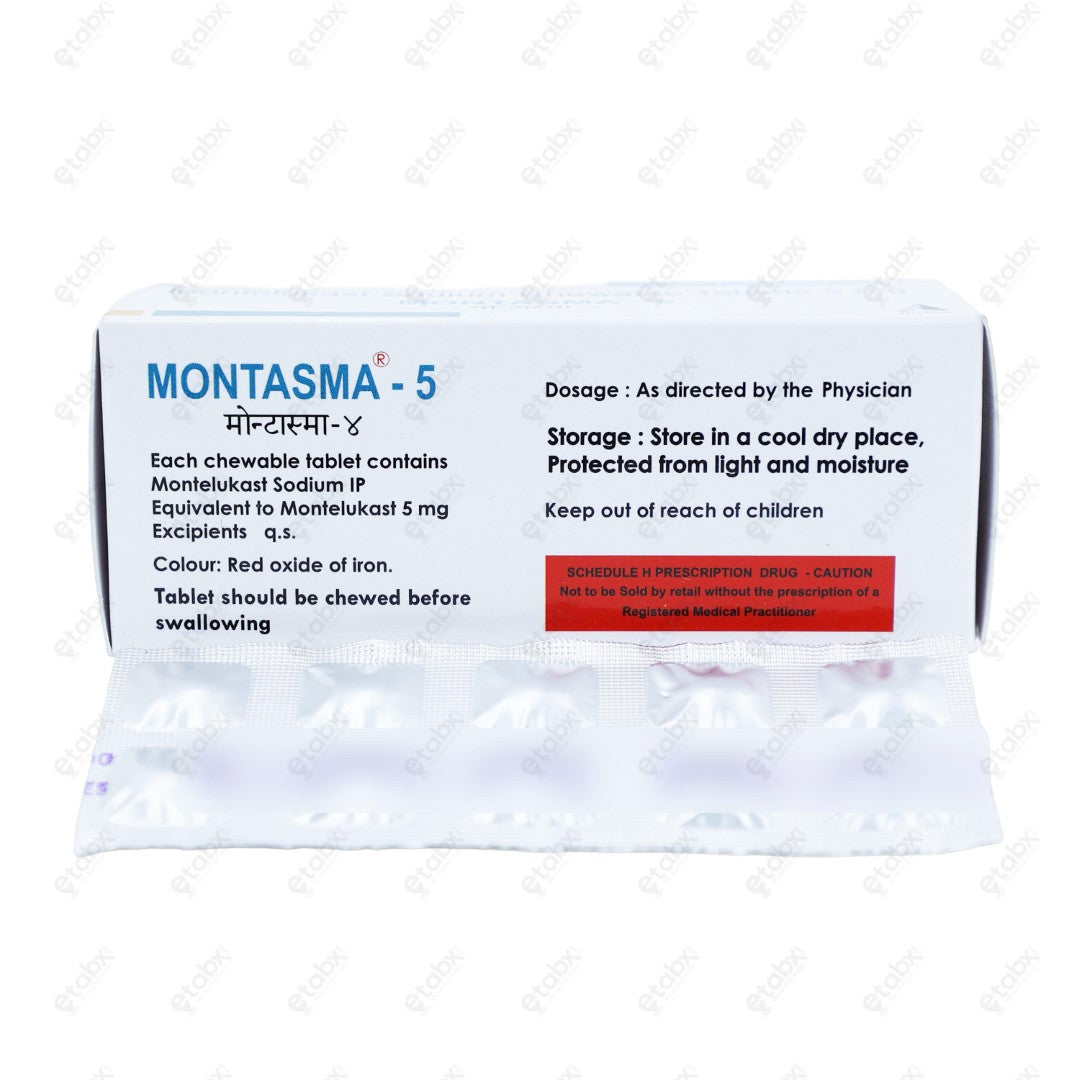 Montasma 5mg Tablet 10's