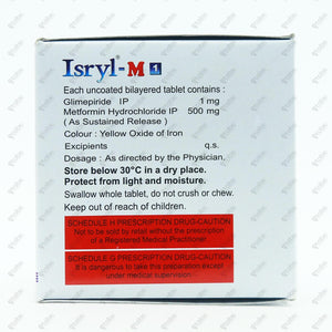 Isryl M1 Tablet 15's