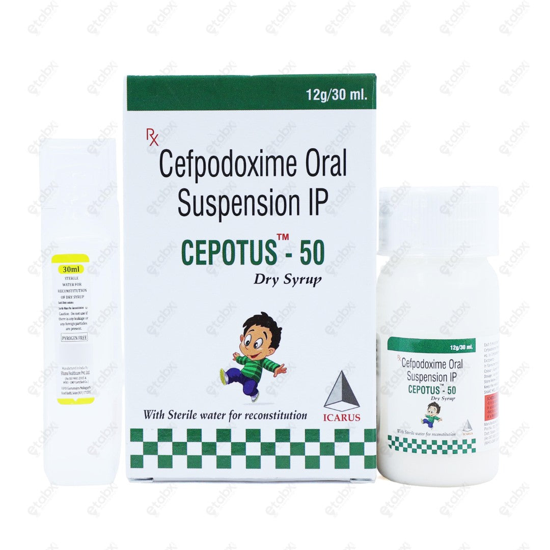 Cepotus 50mg Dry Syrup 30ml