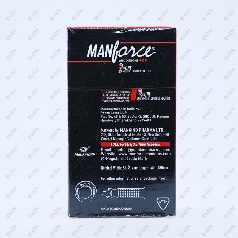 MANFORCE Condom Strawberry & Vanilla 10's