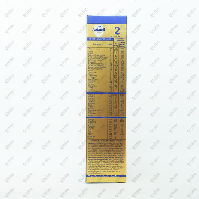 Aptamil Gold 2 Follow On 400g Refill