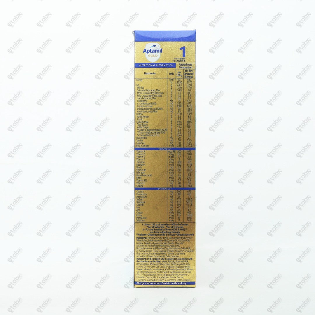Aptamil Gold Stage 1 Infant 400gm Refill