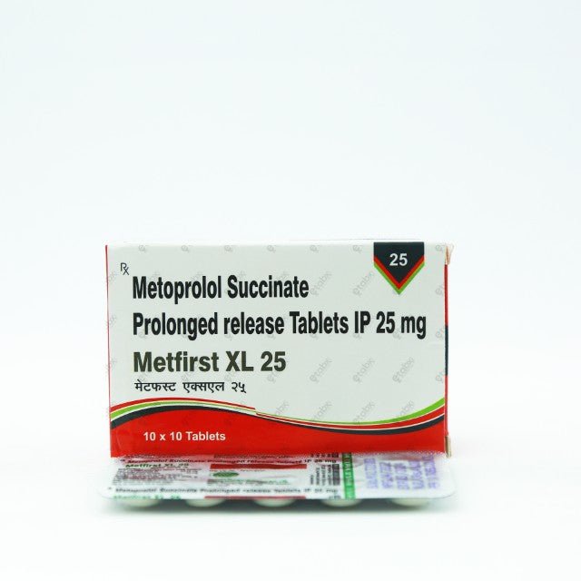 Metfirst XL 25mg Tablet 10's - Extended Release Diabetes Medication
