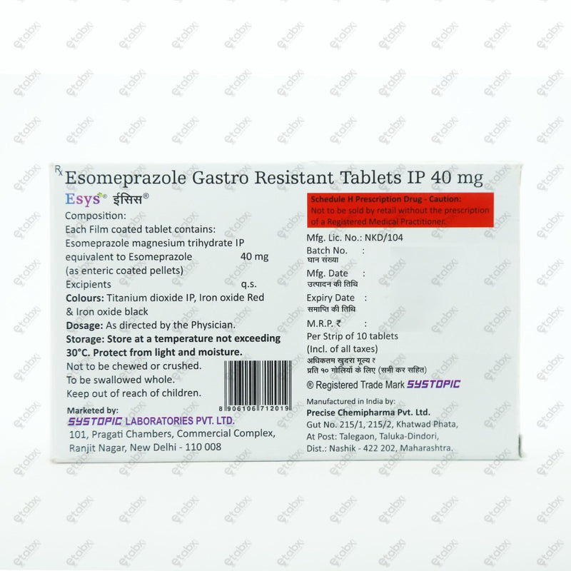 ESYS Tablet 10s