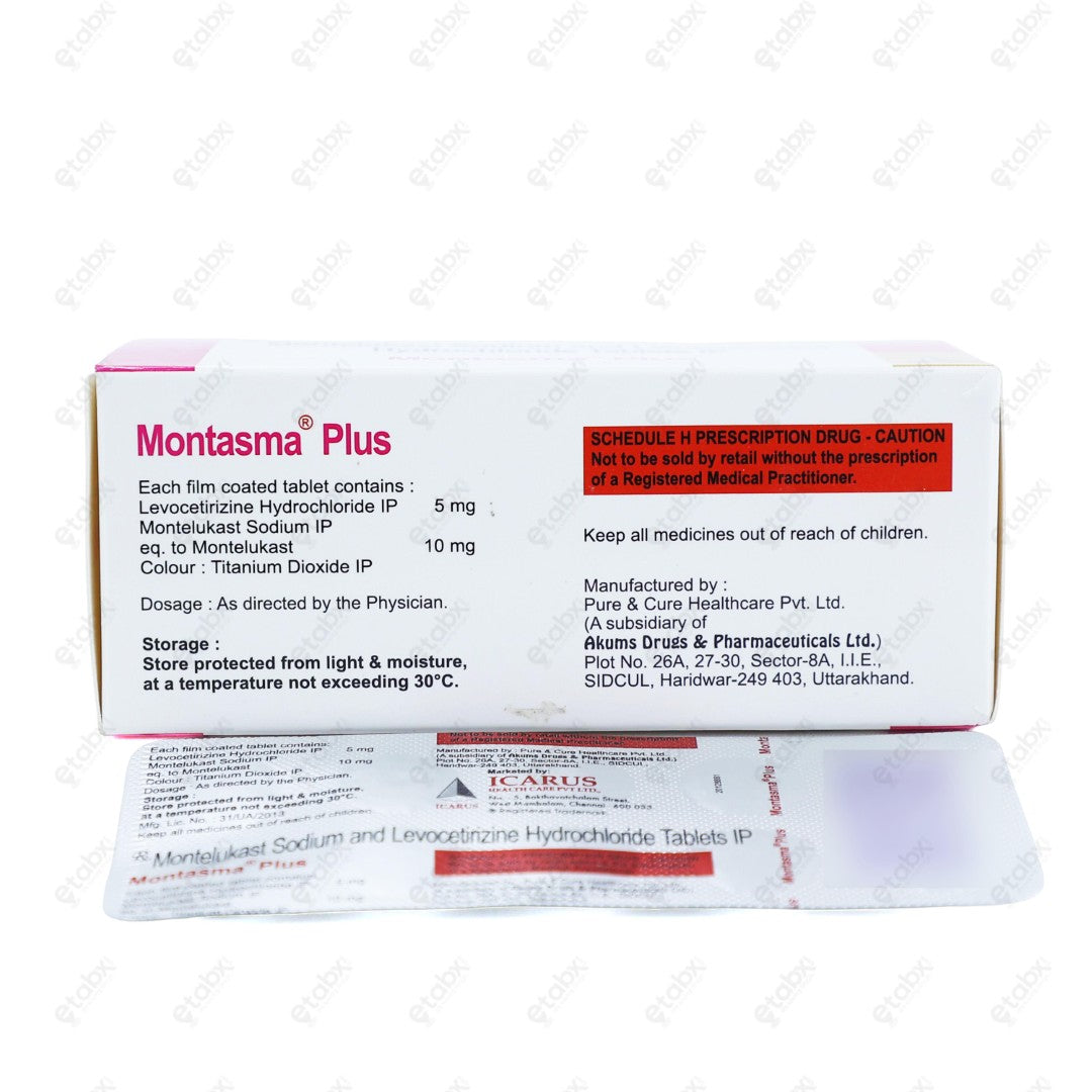 Montasma Plus Tablet 10's