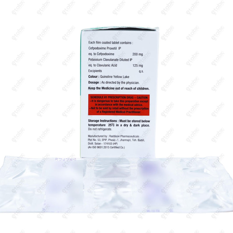 Cepotus CV 200mg Tablet 10's