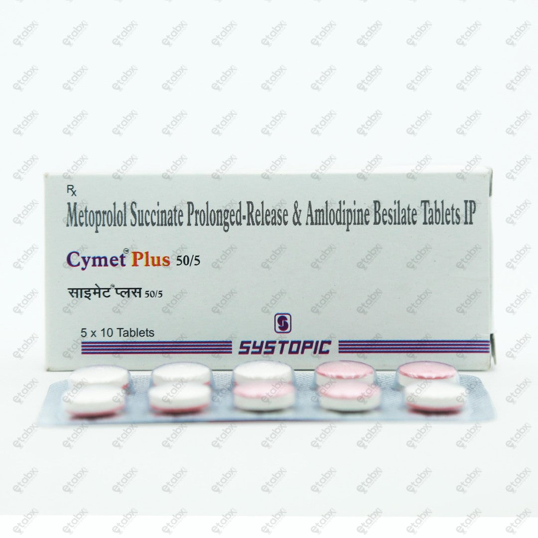 Cymet Plus 50/5 Tablets 10's