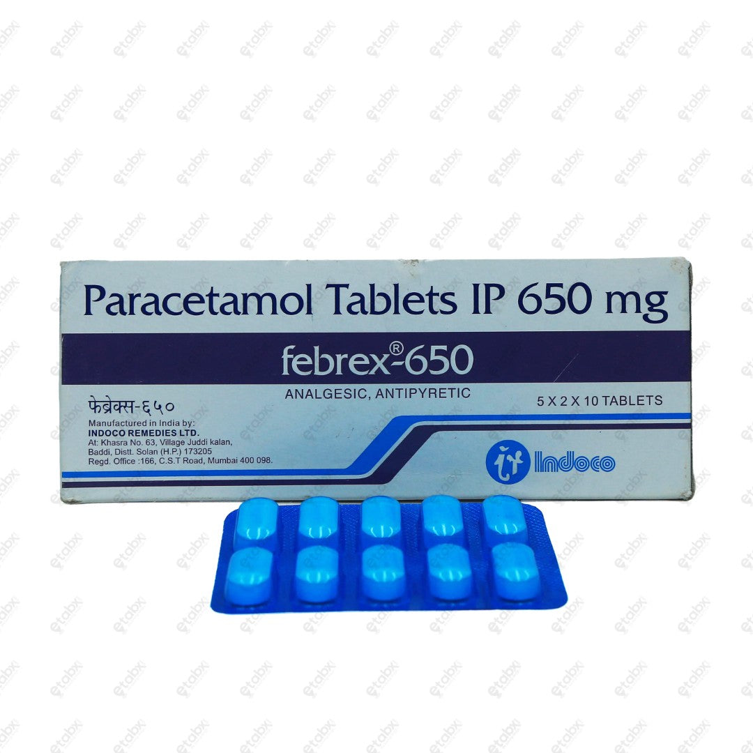 Febrex 650 Tablet 10's