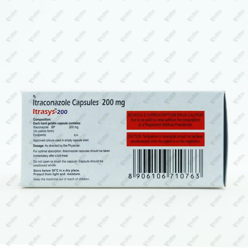 Itrasys 200mg Tablets 4's