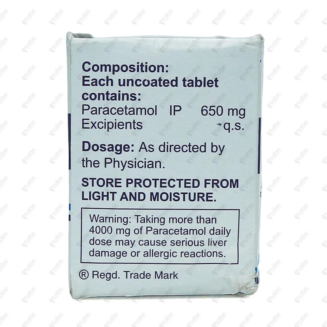 Febrex 650 Tablet 10's