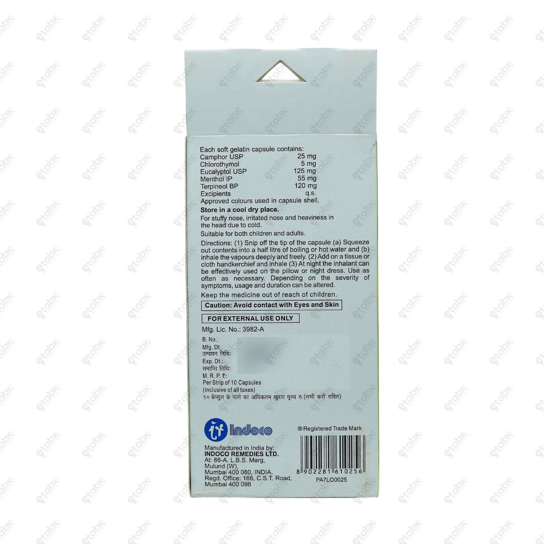 Karvol Plus Capsule 10's
