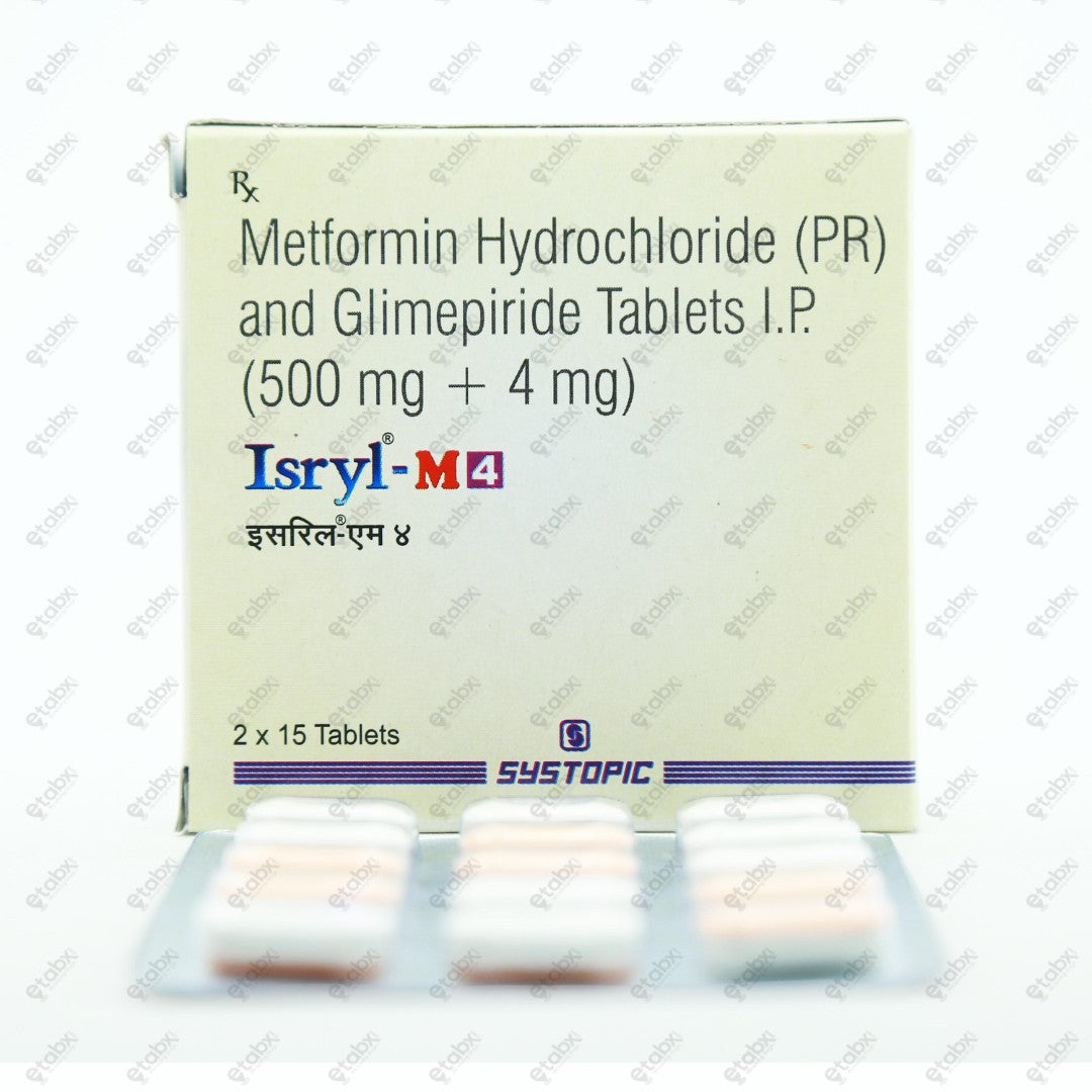ISRYL M4 Tablet 15's