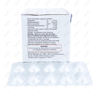 Pregalus M Capsules 10's