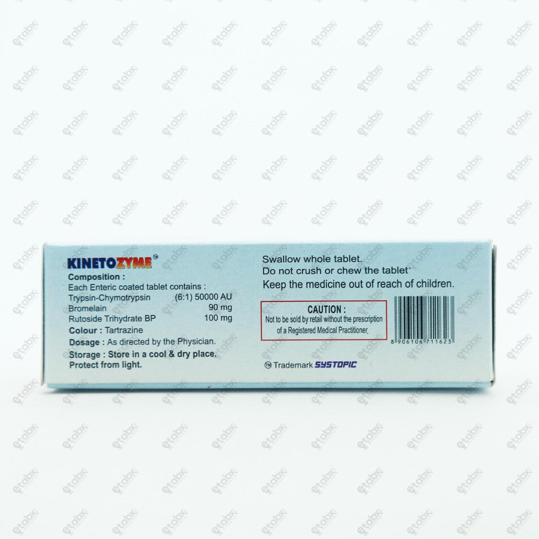 Kinetozyme Tablets 10's