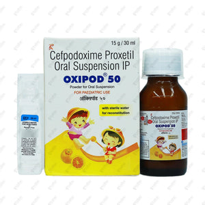 Oxipod 50mg Syrup 30ml