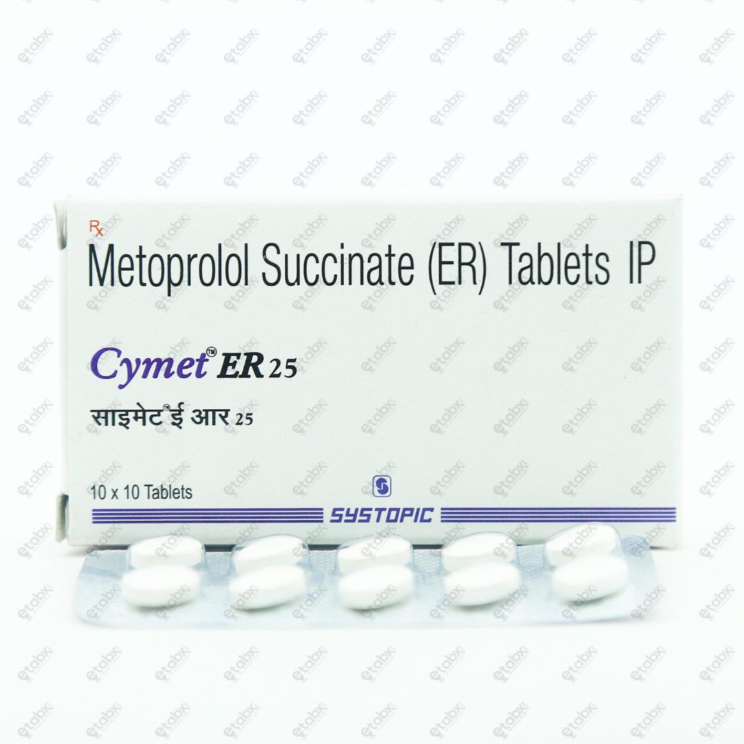 Cymet ER-25 Tablet 10's