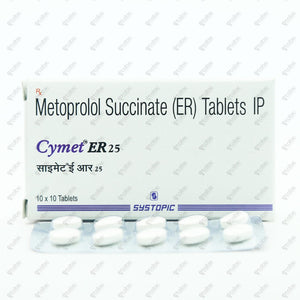 Cymet ER-25 Tablet 10's