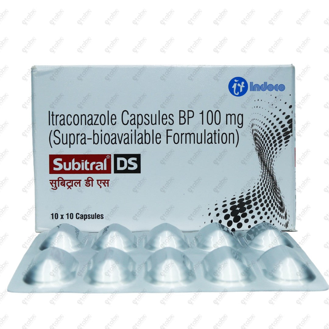 SUBITRAL DS 100mg Capsule 10's