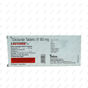 Glychek 80mg Tablet 15's