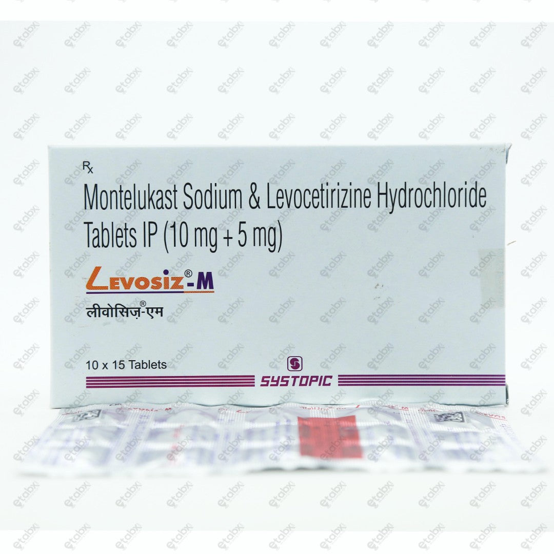 Levosiz M Tablet 15's