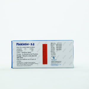 Pinkletro 2.5mg Tablet 5's