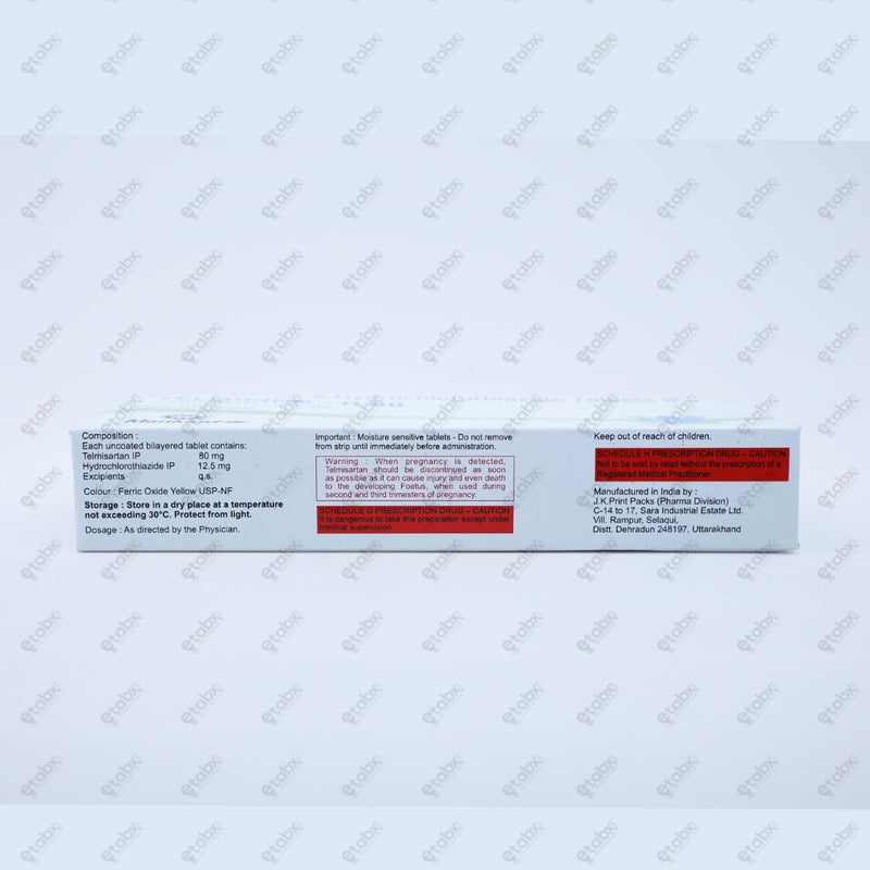 Telmikind H 80 Tablet