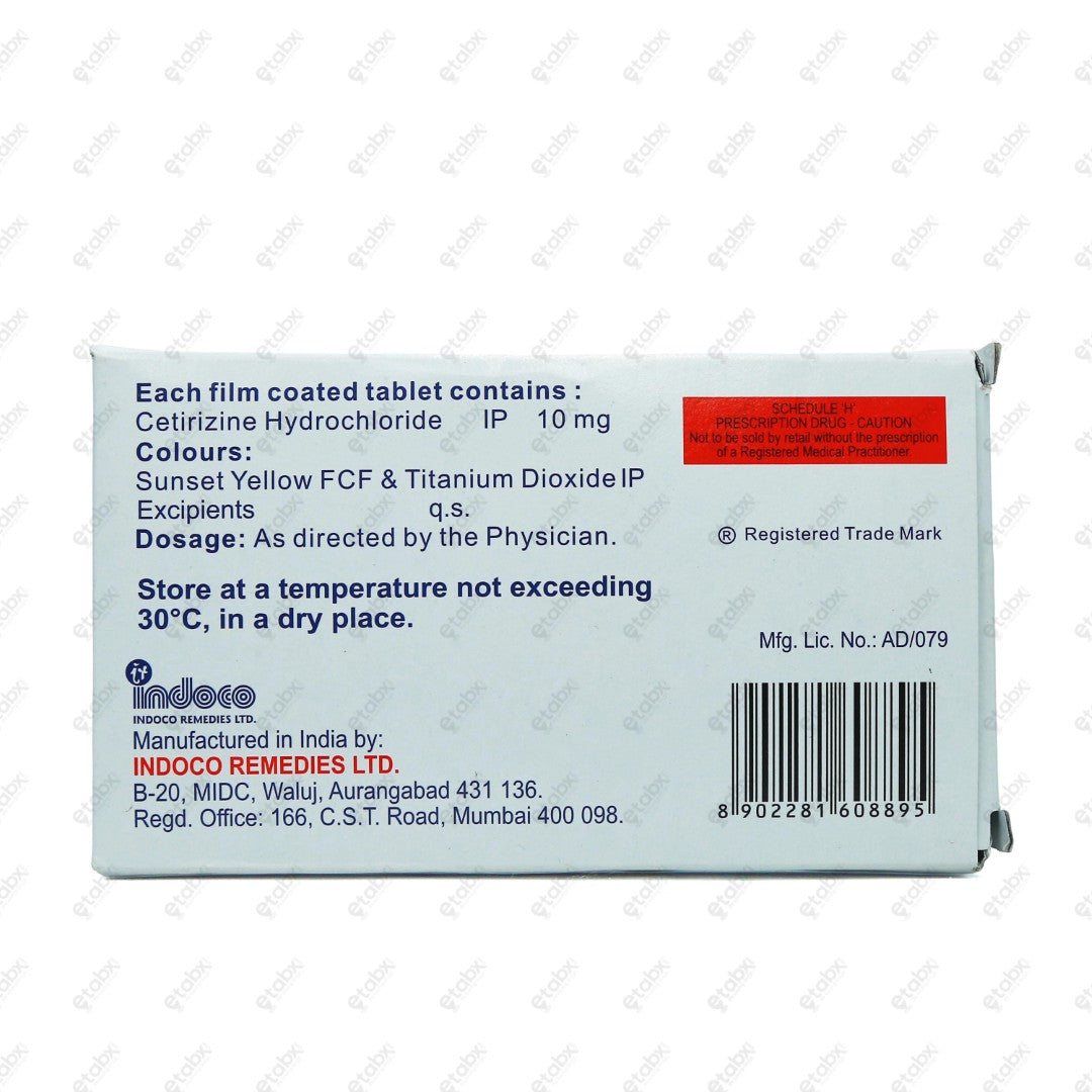 Triz Tablets 10's