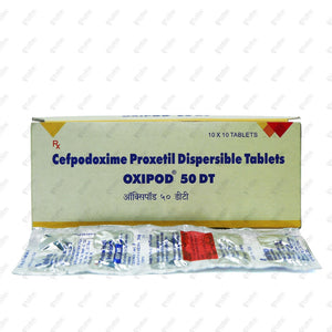 Oxipod 50mg DT 10's
