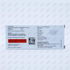 VOGLISTAR MD 0.3mg Tablet 15's