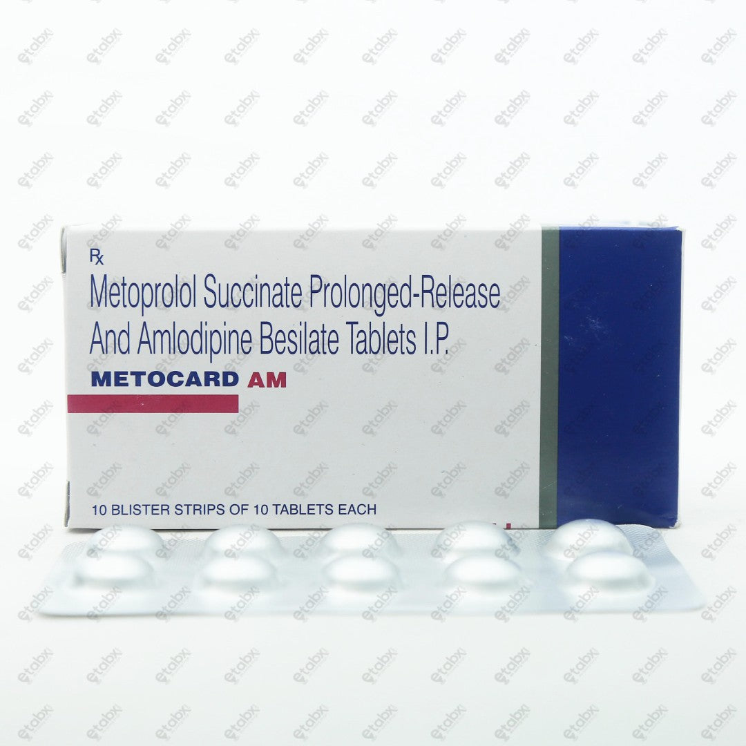Metocard AM Tablet 10's