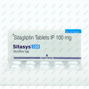 Sitasys 100mg Tablet 10's