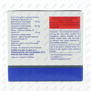 Deplatt CV 20mg Capsule 10's