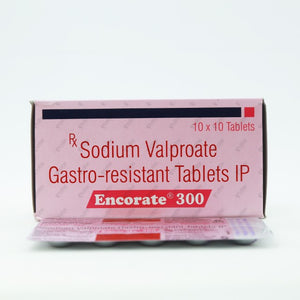 Encorate 300mg Tablet 10's - Antiepileptic