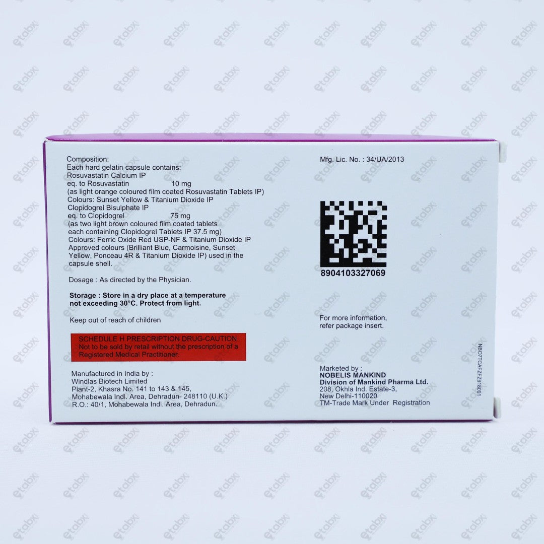 STATPURE CV 10mg Capsule 10's