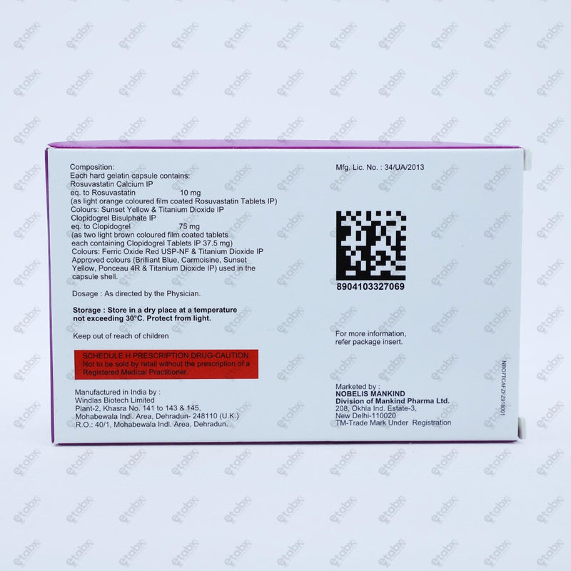 STATPURE CV 10mg Capsule 10's