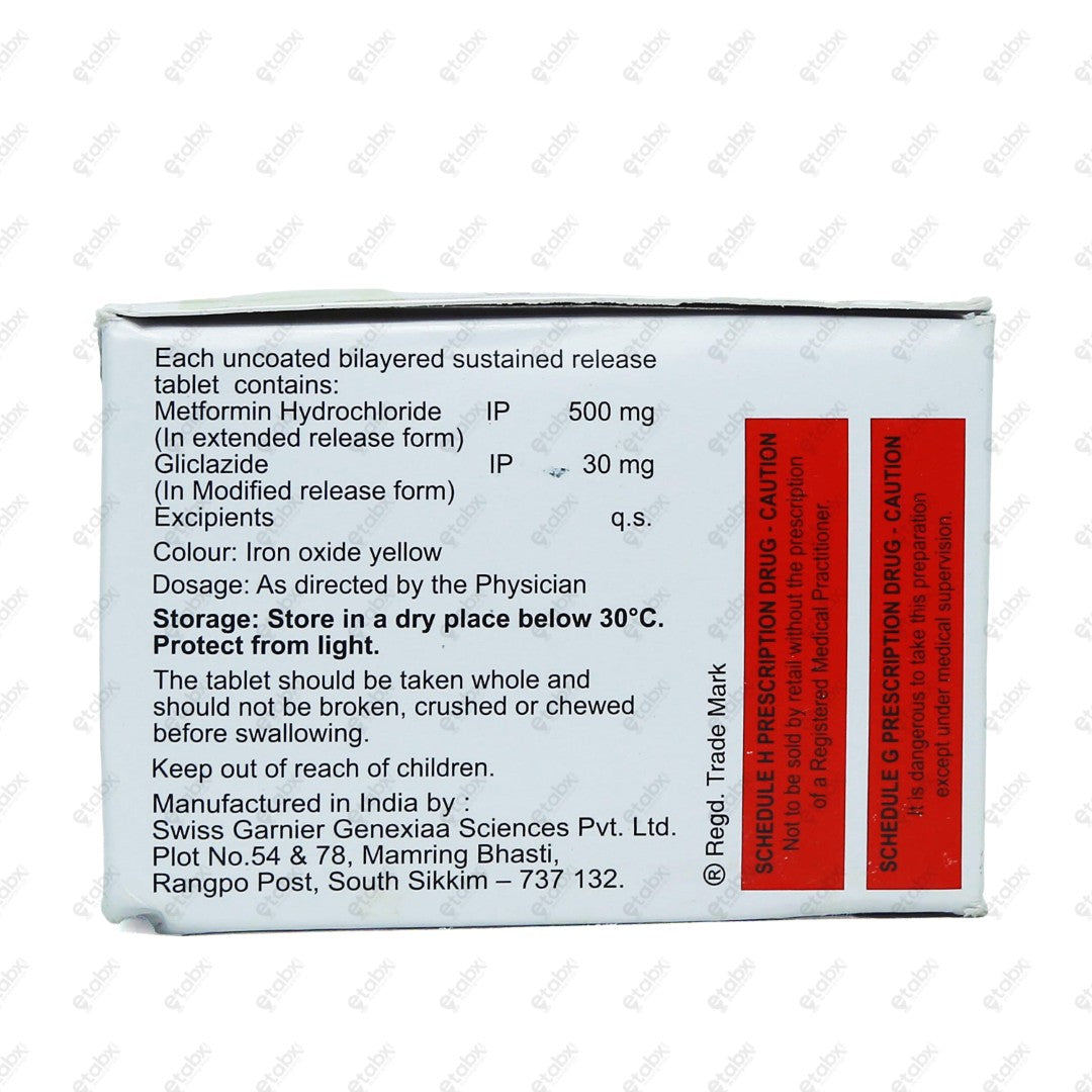 Glychek M 30 OD Tab
