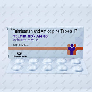 Telmikind AMH 80mg Tablet 10s