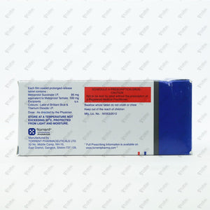 METOCARD XL 100mg Tablet (Metoprolol)