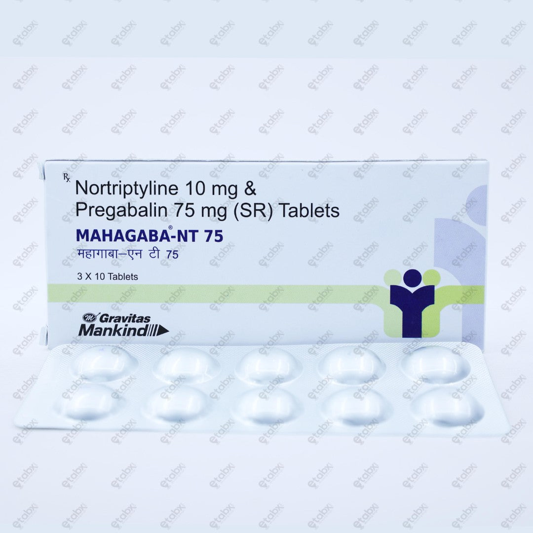 Mahagaba NT 75mg Tablet 10s