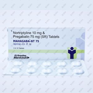 Mahagaba NT 75mg Tablet 10s
