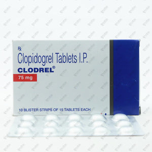 Clodrel 75mg Tablet 15's
