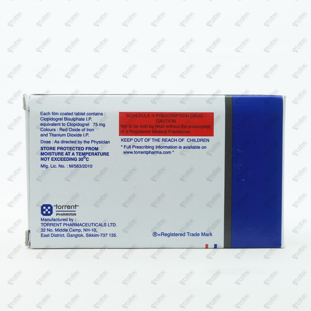 Clodrel 75mg Tablet 15's