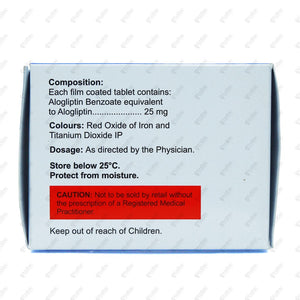Aloja 25mg Tablet 10's