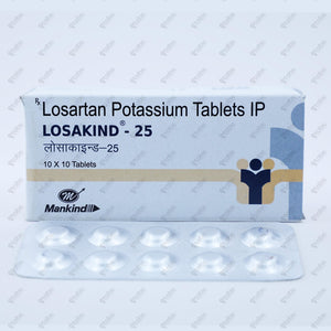 Losakind 25mg Tablet 10's