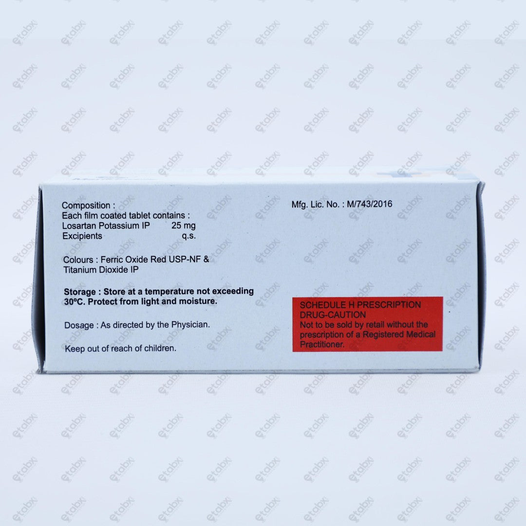 Losakind 25mg Tablet 10's