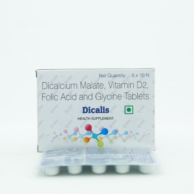 Dicalis Tablets 10's - Calcium Supplement